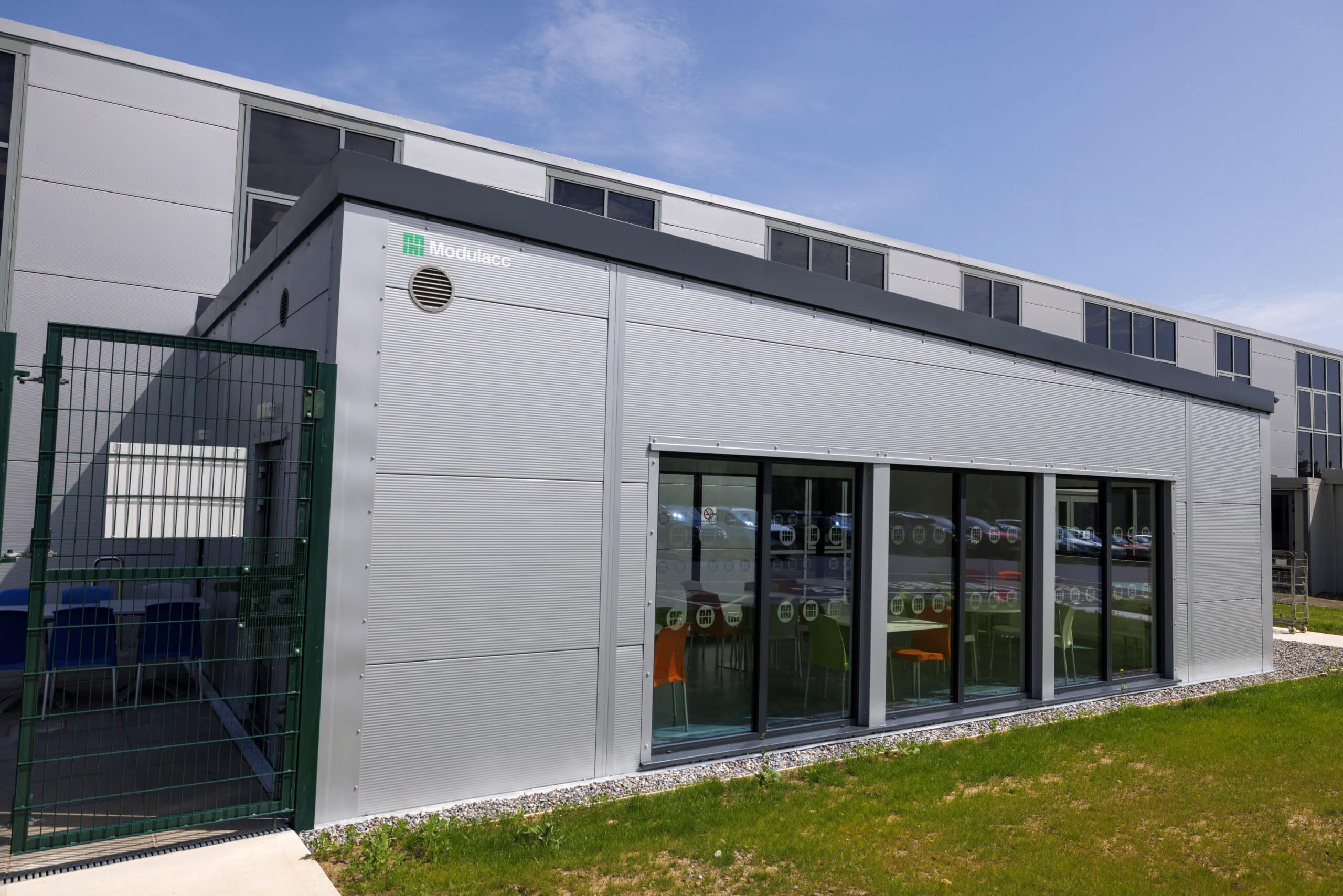 Modulacc: Sanmina Modular Canteen Extension